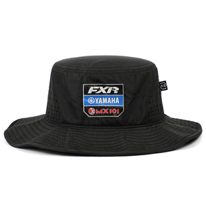 Logotipo impreso personalizado cuerda facturado 100% poliéster reciclado extraíble láser agujeros de <span class=keywords><strong>lluvia</strong></span> impermeable sombreros de cubo - Product Image 4