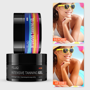 Gel Bronceador Intensivo Corrector de Color Vegano Natural de Marca Privada Personalizada OEM a Precio de Fábrica para Uso en Exteriores - Product Image 3
