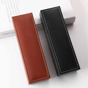 Chất lượng mới đảm bảo bút Hộp quà tặng sang trọng đóng gói trường hợp PU hộp da với biểu tượng tùy chỉnh - Product Image 4