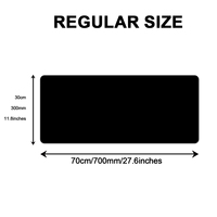 Grand tapis de souris noir pas cher du fabricant, tapis de bureau pour ordinateur, tapis de bureau étendu, tapis de souris de jeu pour ordinateur de bureau avec bord cousu