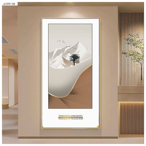 Décoration <span class=keywords><strong>de</strong></span> salon <span class=keywords><strong>de</strong></span> style minimaliste moderne en gros, avec murs en cuir imprimés UV pour couloir et peintures artistiques - Product Image 2