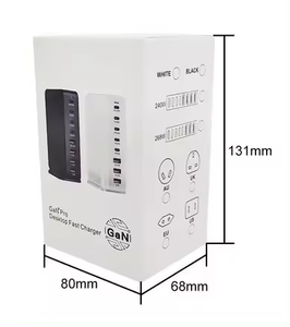 <span class=keywords><strong>ราคา</strong></span>โรงงาน ที่ชาร์จ GaN แบบตั้งโต๊ะ 268W ที่ชาร์จ USB PD 8 พอร์ต ชาร์จเร็ว 3.0 USB Type C ชาร์จเร็วสำหรับมือถือ ที่ชาร์จ USB แบบ SCP - Product Image 6