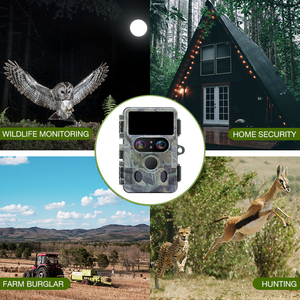 Nueva Cámara de Caza <span class=keywords><strong>Forest</strong></span> 4K con Wifi, Visión Nocturna, Cámara de Rastreo con Lente Dual de 13MP y 2MP, Lente SONY - Product Image 5