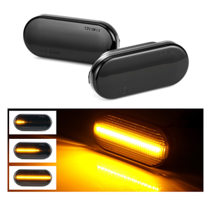 Feux latéraux à LED dynamiques avec clignotants pour VW <span class=keywords><strong>Golf</strong></span> <span class=keywords><strong>3</strong></span> 4 T5 pour Passat 3BG pour Polo 6N - Product Image 3