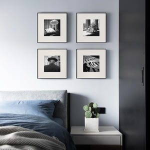 Peinture murale <span class=keywords><strong>de</strong></span> style français <span class=keywords><strong>noir</strong></span> <span class=keywords><strong>et</strong></span> <span class=keywords><strong>blanc</strong></span>, peinture rétro <span class=keywords><strong>de</strong></span> paysage <span class=keywords><strong>et</strong></span> <span class=keywords><strong>de</strong></span> <span class=keywords><strong>portrait</strong></span>, peinture en porcelaine <span class=keywords><strong>de</strong></span> cristal pour la décoration intérieure - Product Image 3