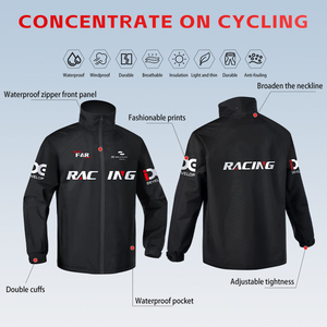 Ensemble de pluie imperméable pour adultes (homme/femme) – Veste et pantalon de pluie pour <span class=keywords><strong>moto</strong></span> et cyclisme, résistant aux fortes précipitations, protection intégrale et épaissie - Product Image 5