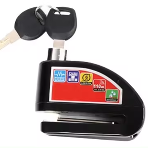Blocco freno a disco per moto con chiave blocco freno antifurto universale per impieghi gravosi della bicicletta - Product Image 1