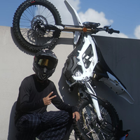 Motocross électrique Sur-Ron Light Bee 2 de 24 kW LBX2, prêt à être expédié, optimisé, haute garde au sol, pour terrains accidentés et tout-terrain