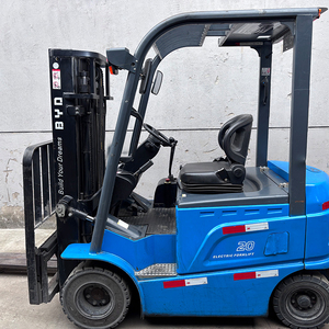 China Used Byd Forklift All-electric <b>Station</b> Rack Stacker 2 Tons Electric Fork Truck Stackers for Warehouses - Product Image 2