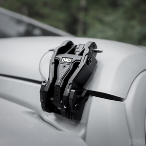 Cerradura de capó serie OMU Genesis para <span class=keywords><strong>Jeep</strong></span> Wrangler JL <span class=keywords><strong>Gladiator</strong></span>, accesorios, captura de capó de aluminio todoterreno para <span class=keywords><strong>Jeep</strong></span> - Product Image 4