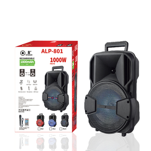 Haut-parleur promotionnel ALP-801 de 8 pouces à vendre, équipement promotionnel avec microphone - Product Image 6