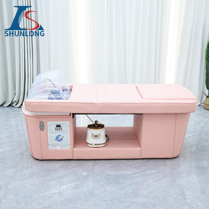 Lit de shampooing avec dossier réglable Tête de lavage des cheveux de salon Thérapie spa Tête de <span class=keywords><strong>camilla</strong></span> rose Lit de massage avec shampooing thaï - Product Image 4