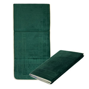 硅胶定制 Janemaz 穆斯林祈祷地毯，柔软大号智能祈祷垫，带礼拜计数器 - Product Image 3