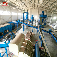 Ligne de production de granulés de bois, machine à granulés de sciure, usine de granulés de combustible biomasse
