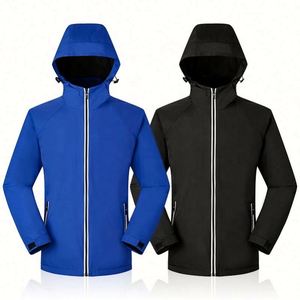 Veste coupe-vent pour homme, étiquette personnalisée cousue de qualité supérieure, vente en gros, imperméable, pour le ski, pour affronter l'hiver - Product Image 1