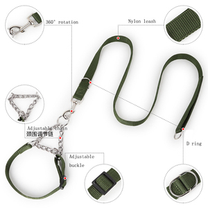 <span class=keywords><strong>Collar</strong></span> de correa de perro mascota de nailon superventas, decoración elegante de encaje de estilo sencillo para perros medianos y grandes con patrón de animales - Product Image 5