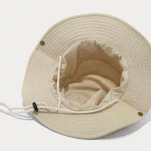 Sombrero de Pescador con Cordón Ajustable y Ala Ancha para Hombre y Mujer, Verano 2025, Transpirable, para Playa y Pesca - Product Image 2