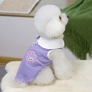 Camiseta sin Mangas para Perro con Bordado de Conejito, Chaleco para Mascotas Pequeñas, Atuendo Dulce de Verano para <span class=keywords><strong>Cachorros</strong></span> y Gatos, Ropa para Perros - Product Image 5