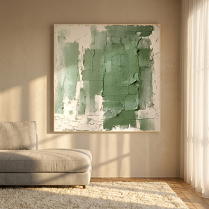 Cuadro de Arte Decorativo Pintado a Mano, Pintura al Óleo sobre Lienzo, Marco Cuadrado Dorado, Decoración de Pared de Lujo <span class=keywords><strong>para</strong></span> Sala de Estar, <span class=keywords><strong>Comedor</strong></span>, Sofá - Product Image 2