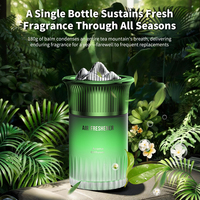 Diffuseur de parfum solide pour voiture, haute qualité, effet brume, rotation à 180 degrés, 200 ml, écologique
