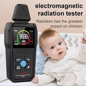 Détecteur de champ électrique HEDAO EMF01, compteur EMF numérique LCD pour la chasse, la maison, le bureau, le routeur, les micro-ondes, fonctionne sur piles - Product Image 4