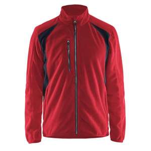 BLAKLADER - 473025105699XS Veste polaire Rouge/Noir-EAN 7330509591307 VESTES DE TRAVAIL TOUTES SAISONS VESTES SOFTSHELL - Product Image 1