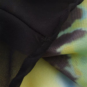 <span class=keywords><strong>Robe</strong></span> <span class=keywords><strong>Longue</strong></span> pour Femme TAOP&ZA Été 2025 à Larges Bretelles Sans Manches Imprimée avec Col Plissé Décoratif et Foulard Fin 3323308 - Product Image 6