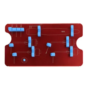 Kit di rimozione dello strumento rotto dentale Set di separazione dell'estrattore di File del canale radicolare Endo rotto strumenti chirurgici