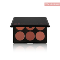 Menow B16002 OEM \ ODM Private Label Maquillage Durable Waterproof Matte Cheek Blush Palette Cosmétiques professionnels personnalisés en usine