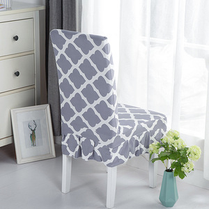 Korean-inspired Jacquard <strong>Chair</strong> <strong>Cover</strong> Printed Skirt Design Elastic One-piece Multi-functional <strong>Cover</strong> for Household Dustproof - Product Image 4