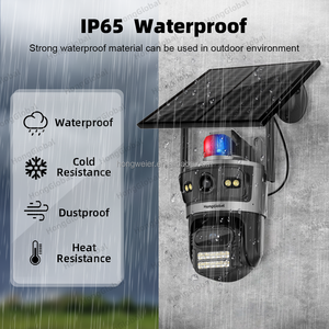 Hongglobal 4MP 24/7 kỷ lục aov thông minh không dây không có <span class=keywords><strong>wifi</strong></span> ngoài trời năng lượng mặt trời giám sát CCTV <span class=keywords><strong>Camera</strong></span> icsee không có 4G năng lượng mặt trời an ninh máy ảnh - Product Image 6