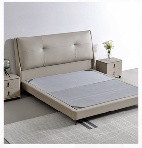 Lit de style simple - Résistant à la transpiration et à l'huile, anti-fissures, résistant à la chaleur, pouvant être désinfecté à l'alcool, <span class=keywords><strong>matelas</strong></span> souple - Product Image 1