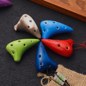 6 fori ceramica Ocarina SC in stile sottomarino strumento musicale con cordino musica spartito per gli amanti della musica e principiante - Product Image 5