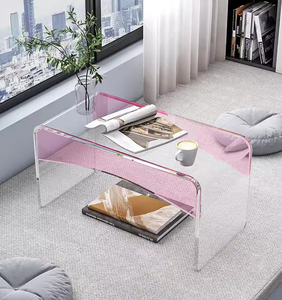 <span class=keywords><strong>Tavolino</strong></span> da Caffè in Acrilico di Lusso Nordico, <span class=keywords><strong>Tavolino</strong></span> da Salotto Semplice, Piccolo <span class=keywords><strong>Tavolino</strong></span> Laterale in Acrilico per Divano - Product Image 1