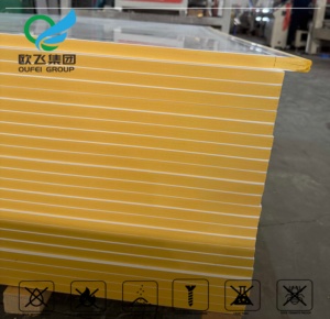 16mm 18mm Op Maat Gemaakte Kleur Brandwerende PVC Schuimplaat Sandwichplaat voor Keukenmeubels Kunststofplaten - Product Image 3