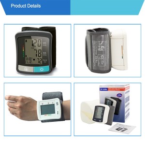 Misuratore di sangue da polso Mini misuratore di sangue da polso approvato CE per la pressione sanguigna - Product Image 2