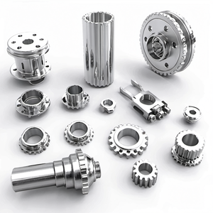 ملحقات ألومنيوم دقيقة مخصصة من المصنع ، قطع غيار دراجة نارية معدنية من الفولاذ المقاوم للصدأ باستخدام الحاسب الآلي ، ملحقات دراجة نارية - Product Image 2