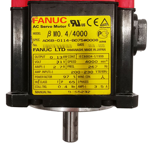A06B-0289-B110 เซอร์โวมอเตอร์ AC FANUC A06B0289B110 - Product Image 2
