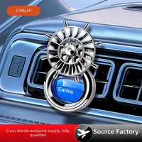 Diffuseur de parfum pour grille d'aération de voiture en forme de roue de bateau, à capteur de vibration, sans électricité, multi-parfums, ornement intérieur