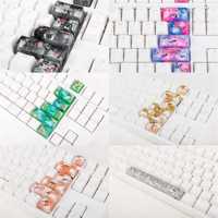 OEM ODM Handmade Koi Fish Artisan Keycap Custom Mechanical Keyboard Keycaps