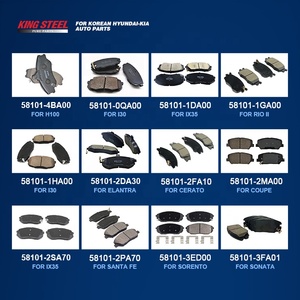 Vente en gros 58101-2DA30 581012DA30 Kit de plaquettes de frein à <span class=keywords><strong>disque</strong></span> <span class=keywords><strong>avant</strong></span> D941 semi-métalliques pour Hyundai Elantra I30 G4FG G4NA D4FD - Product Image 4