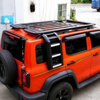 Kit tout-terrain complet GWM Tank 300, plateforme de toit, échelle d'accès latérale, boîte de rangement latérale ABS, pièces de modification pour SUV
