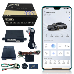 OVIスマートフォンアプリGPS/GSMリモートスタートストップエンジンキットOEMキーリテンション用トヨタプラドランドクルーザーリモコン気候制御 - Product Image 2