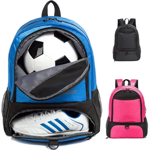 حقيبة ظهر لكرة السلة والكرة الطائرة ، حقيبة ظهر للتدريب ، حقيبة شبابية لكرة القدم وكرة القدم