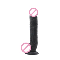 Énorme gode 28cm 570g bite pour femmes jouets Sexy pénis en Silicone Transparent avec ventouse jouet de Masturbation sexe épais