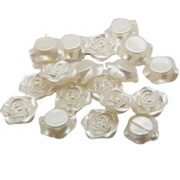 Boutons en perles en forme de petite rose ERKOUMI en stock pour chemises, cardigans et pulls féminins – embellissements DIY