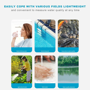 डिजिटल 4-इन-1 वाटर परीक्षक पूल और एक्वेरियम लवणता मीटर, मीठे पानी के लिए टीड/सेक डिटेक्टर - Product Image 6
