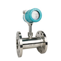 Débitmètre à turbine en acier inoxydable pour la mesure de liquides, industriel, pour huile et eau, avec support OEM