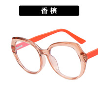 Vente en gros 2025 TR 90 anti lumière bleue lunettes optiques à la mode solide monture de lunettes de Prescription pour les femmes nouvel ordinateur
