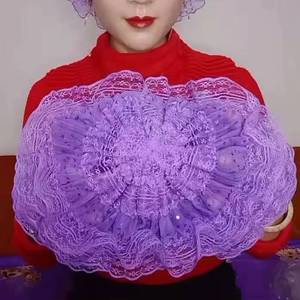 Pañuelos y Bufandas Europeos de Diseño 2023, Nuevo Pañuelo Musulmán para Mujer con Estrella, Pañuelo Cuadrado Simple con Incrustaciones de Diamantes, Sombrero Vintage - Product Image 3
